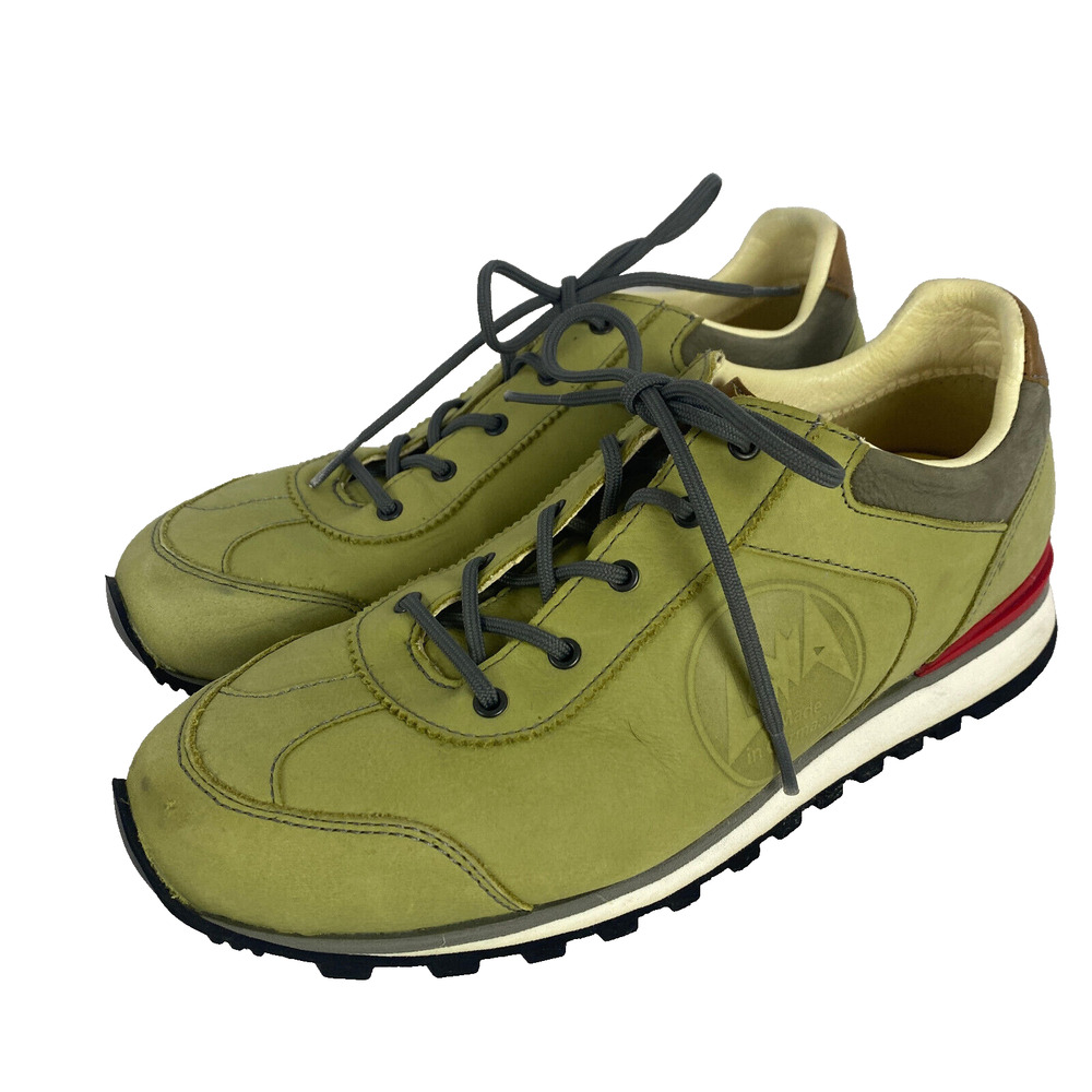 LOWA Tegernsee Shoes Sz 7.5 Womens Green Leather Made In Germany
